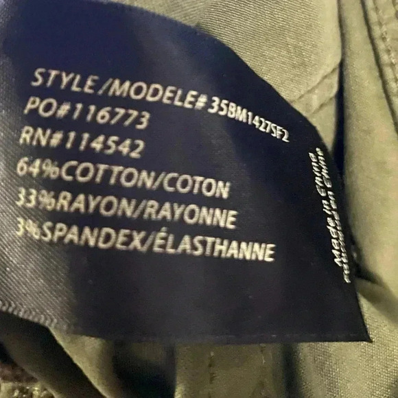 BLANK NYC Wooster Slim Fit Twill Pants Size 32 X32 - Picture 6 of 6